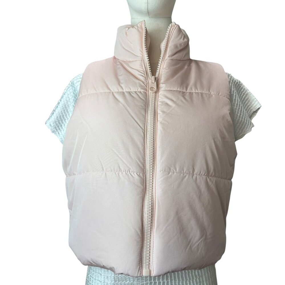 Gianni Bini peach Puffer Vest Size M | NWT